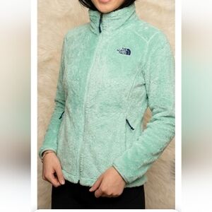 The North Face Light Green Fleece Jacket